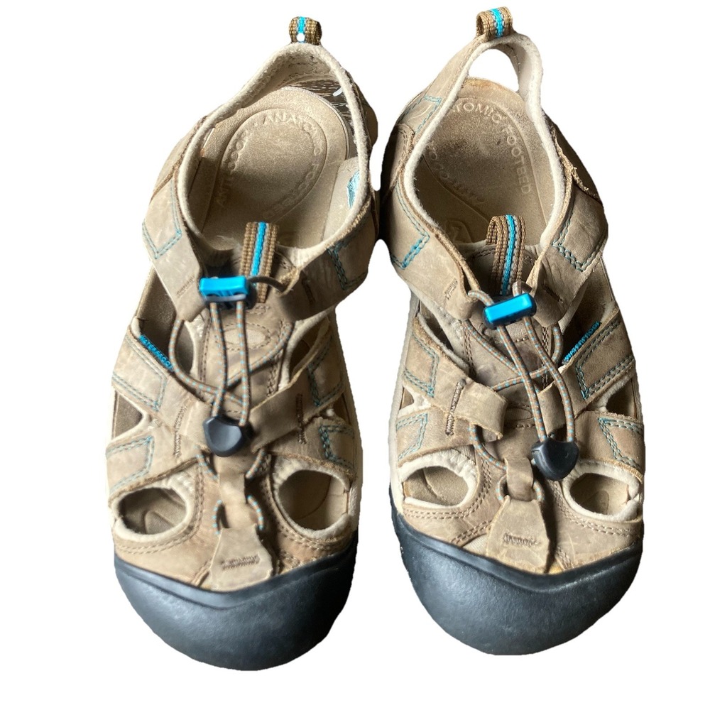 KEEN Women's Newport Brown Aqua Outdoor Sport Sandals Women's Size 8.5